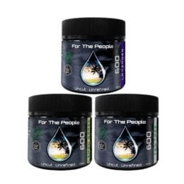 CBD For The People –  UNREFINED SALVE – Lavender, TeaTree & Lemongrass- (3 Pack) 600mg per bottle