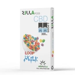 Hempzilla CBD Juul Compatible Pods 300mg 2-Pack