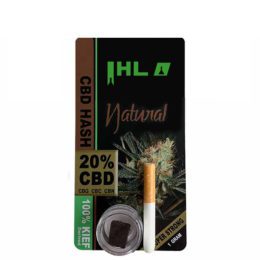 CBD Hash Sativa Black Hash - Natural