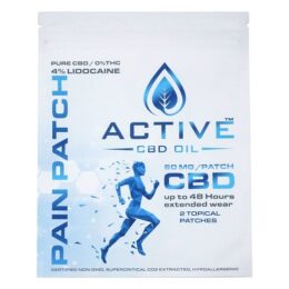 Active CBD Performance Patch pack of 2 – 60mg per