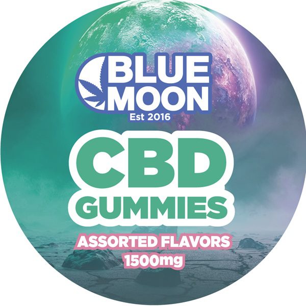 Blue Moon CBD Gummies – Assorted Gummies - 1500mg