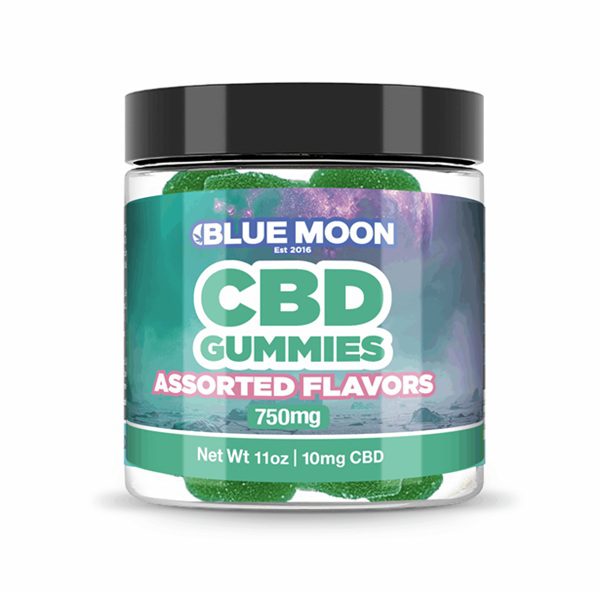 Blue Moon CBD Gummies – Assorted Gummies - 750mg