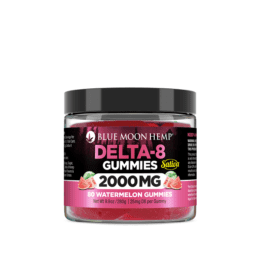 Blue Moon Hemp Delta 8 Watermelon Gummies 250mg-2000mg