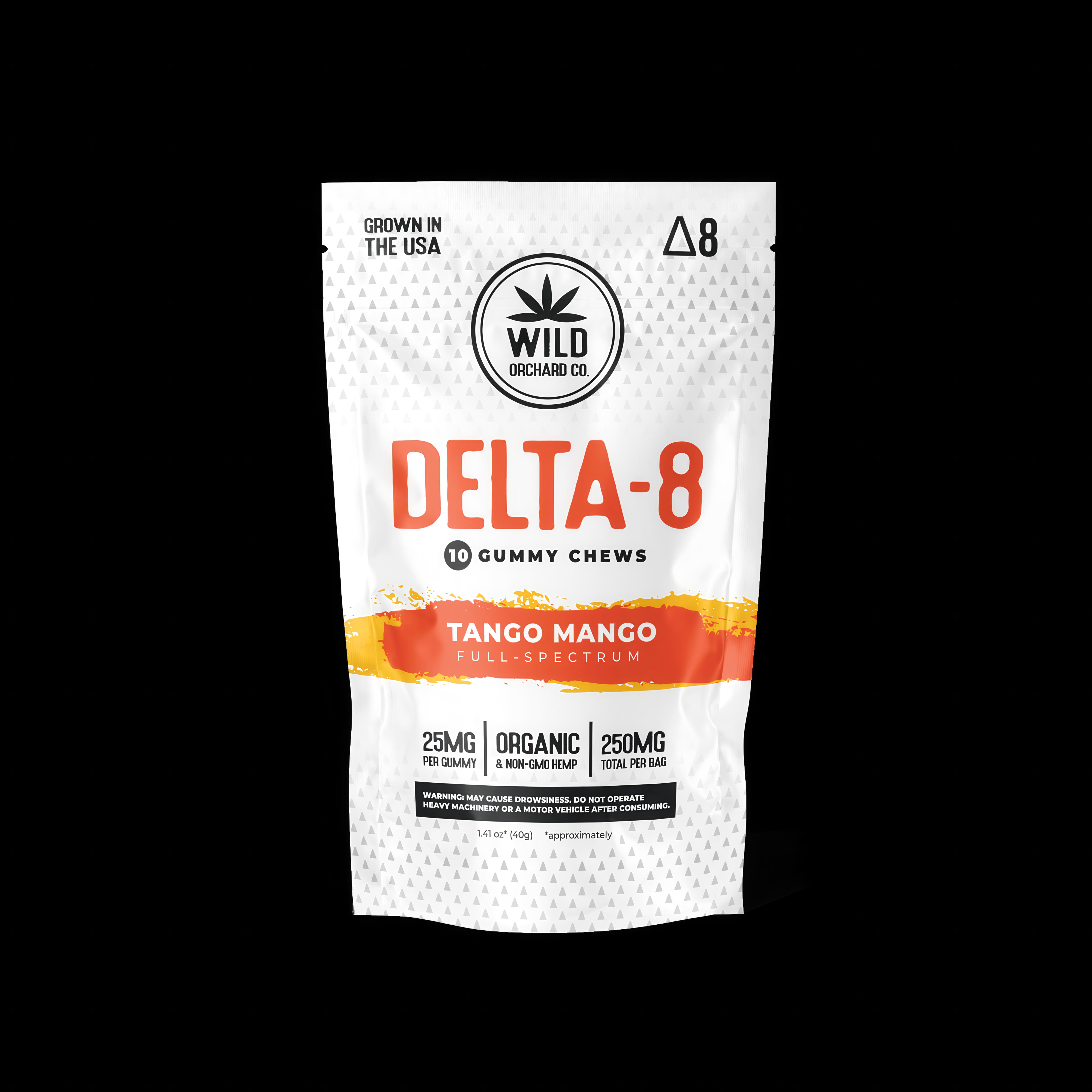 Full-Spectrum Delta-8 Mango Gummies