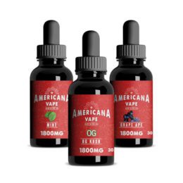 Americana CBD Vape Oil Full Spectrum 1800mg 30ml