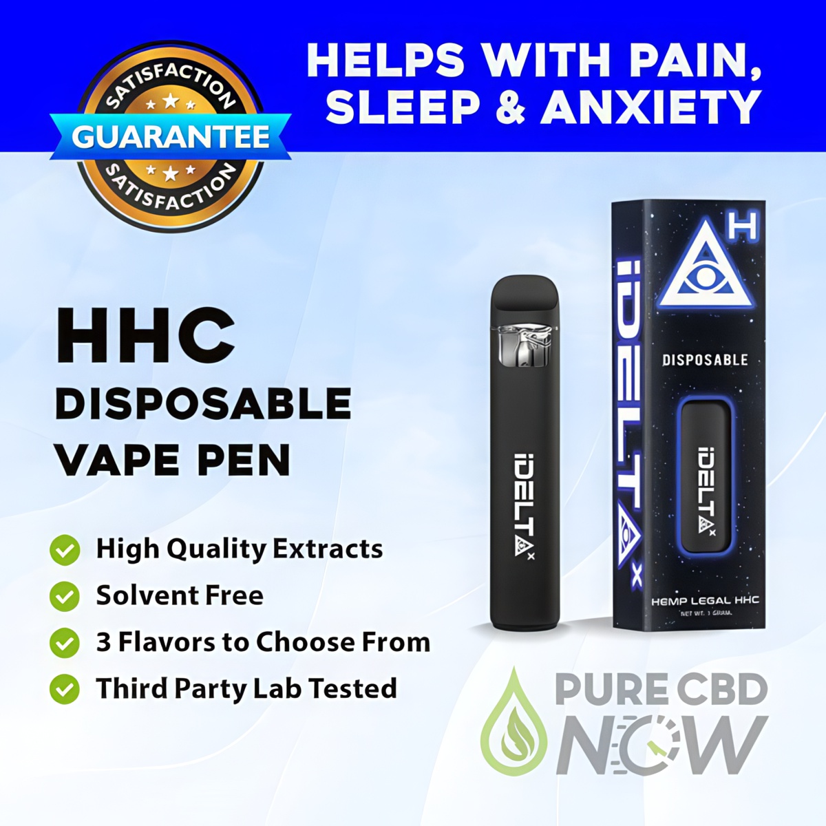 Buy online Disposable HHC Vape Pen Full Gram