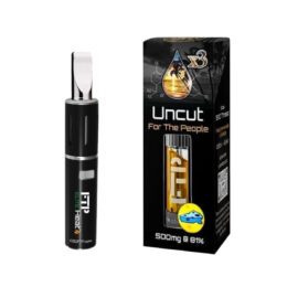 CBG FTP Uncut X3 810mg Vape Kit Set With Battery and Charger