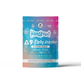 Knockout Delta 9 Party Crasher Mystery Edibles 1 : 1 | 15mg THC + 15mg CBD