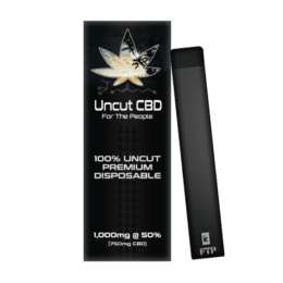 Uncut Disposable CBD Vape Pen | x1 (Choose mg) 1g or 2g