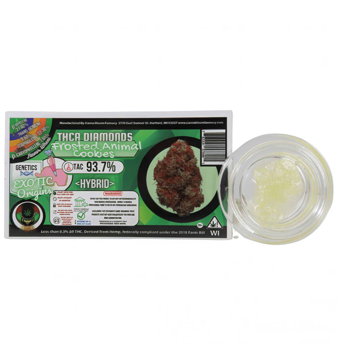 Buy THCA Diamonds and Sauce 1 Gram Frosted Animal Cookies