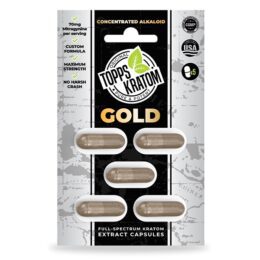 Full-Spectrum 5 Pack Kratom Capsules
