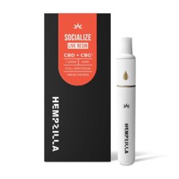 Hempzilla CBD Live Resin Vape Pen 1 Gram