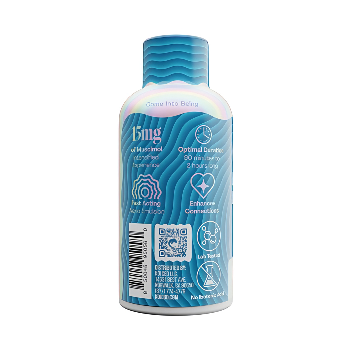 MusciMind™ Liquid Trip - 15mg of muscimol + nootropic mushroom blend - Blue Razz flavor