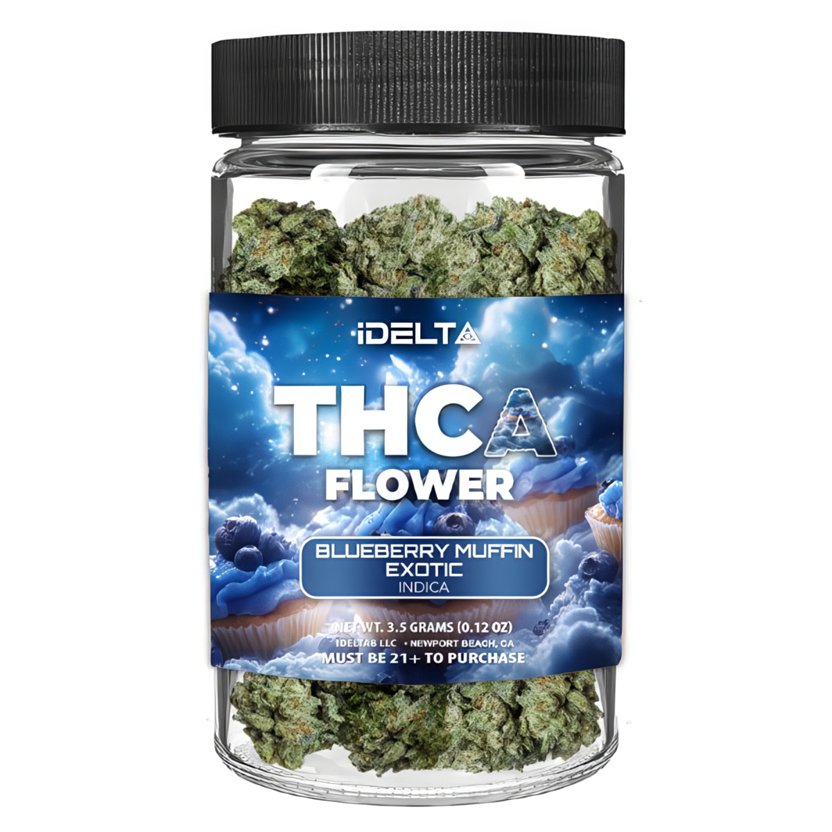 iDelta 8 THCA Flower - MUFFIN EXOTIC 3.5g