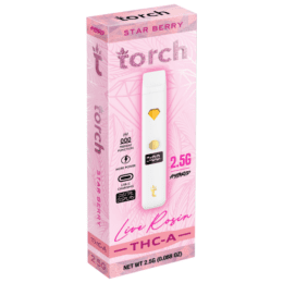Torch Live Rosin THC-A Disposable 2.5 Grams