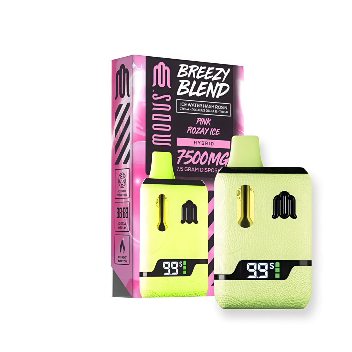 Breezy Blend Disposable 7.5g - Pink Rozay Ice (Hybrid)