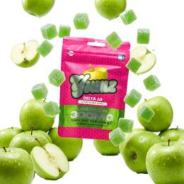 Yumz Delta 9 THC Gummies: Flavorful Cannabis Treats - Green apple