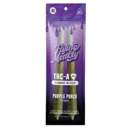 Flying Monkey THC-A Diamond Infused Pre Rolls 4G | 2ct