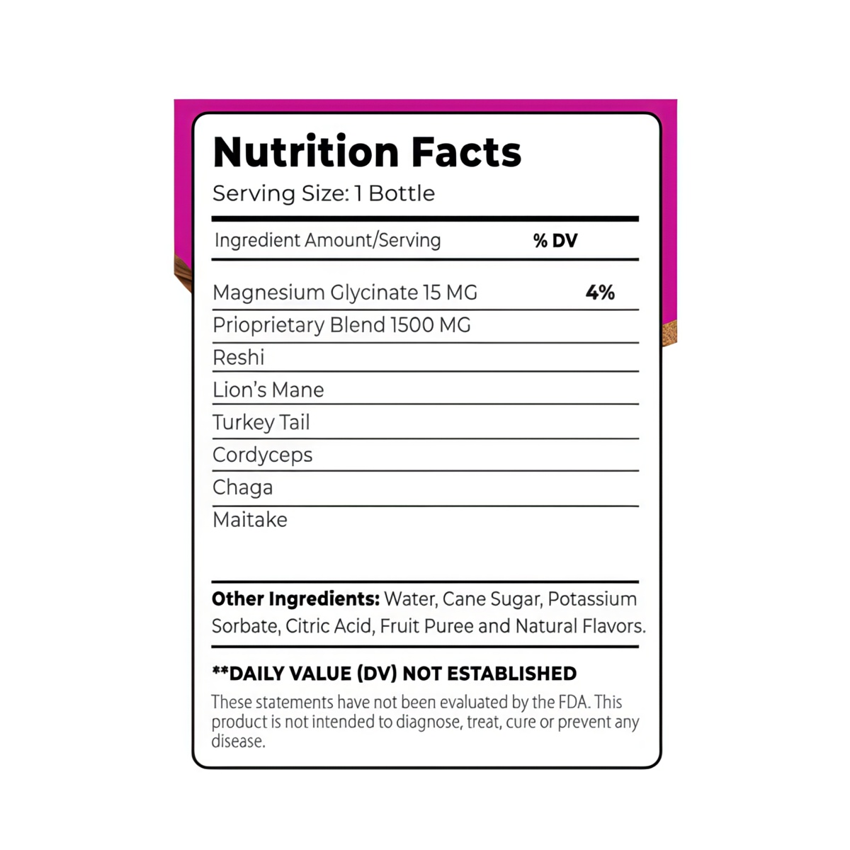 Nature’s Fungi Functional Shots 2oz - Ultimate Mushroom Blend Ingredient