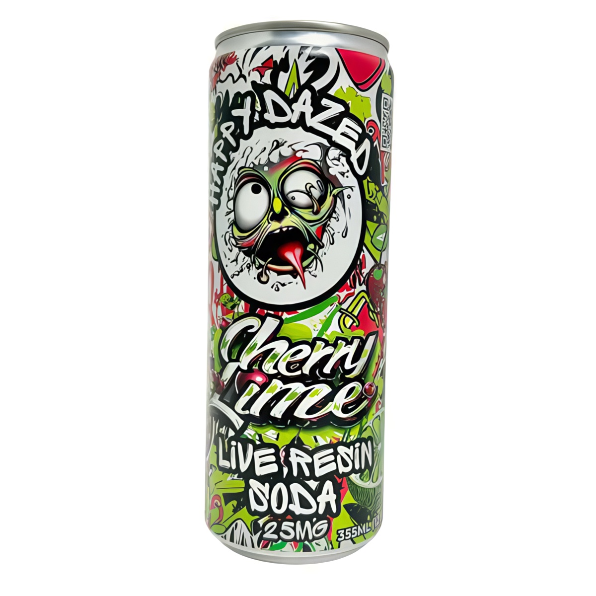 Happy Dazed Live Resin Soda Cherry Lime 12oz