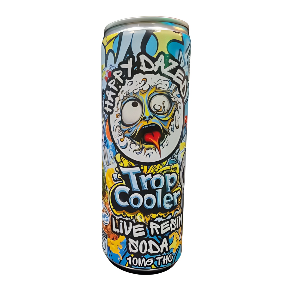 Happy Dazed Live Resin Soda Trop Cooler 12oz