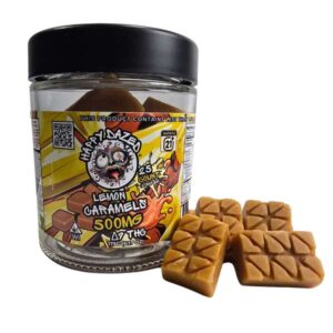 Happy Dazed Bulk Caramels 25ct - Lemon