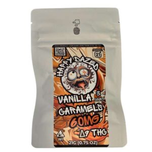 Happy Dazed Caramels 3ct 60mg - Vanilla