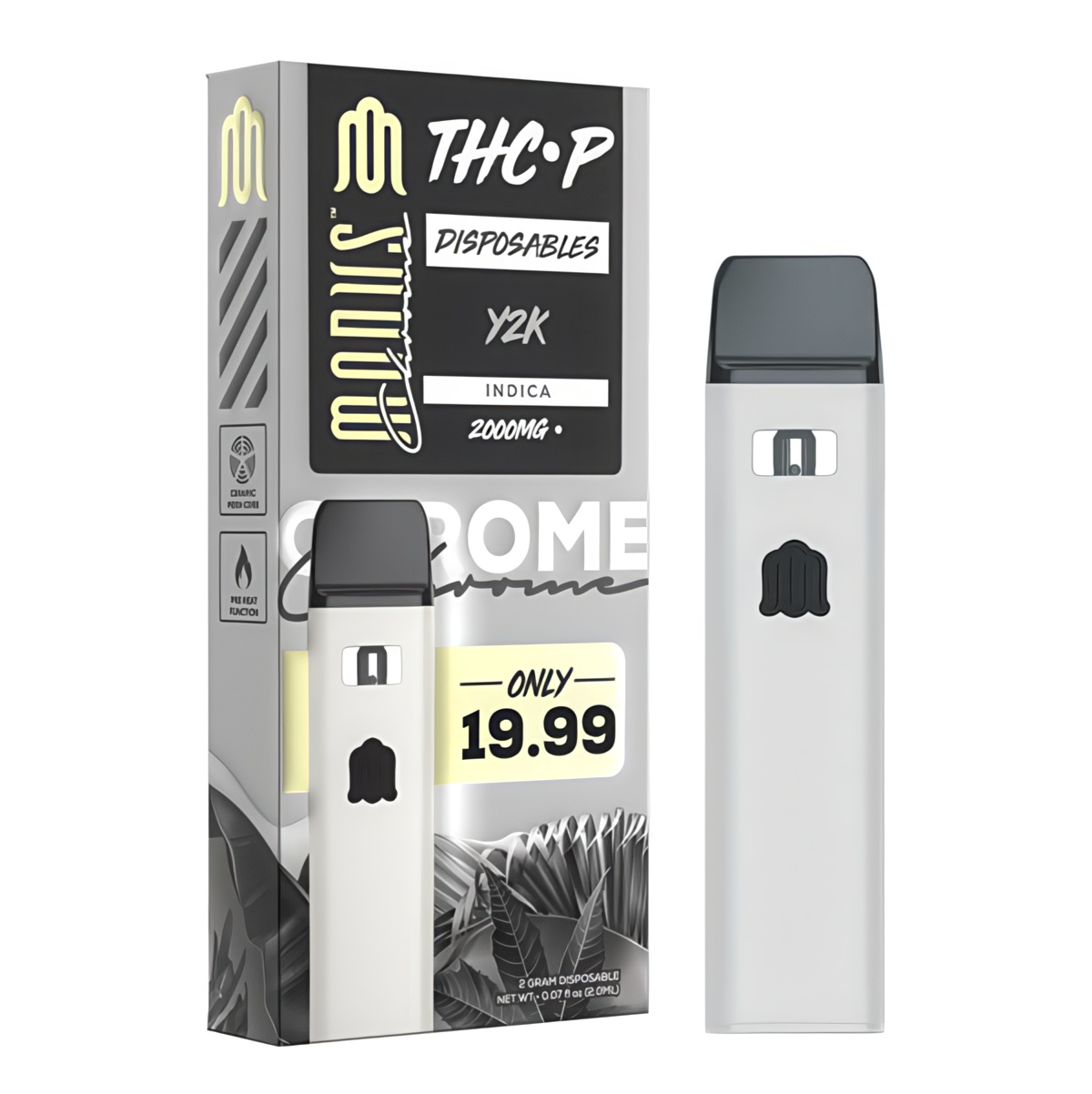 Modus Chrome THCP Disposables 2000mg - Y2K