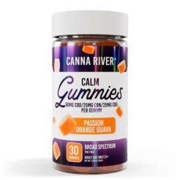 Canna River⁺ Broad Spectrum Calm CBD Gummies 30 Count
