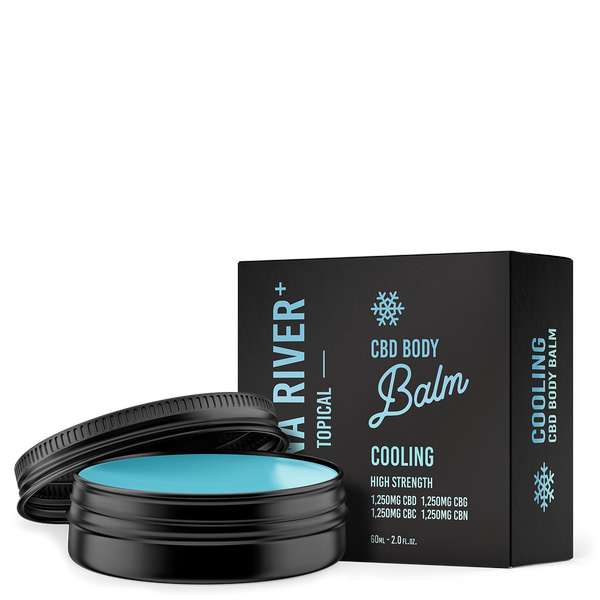 Canna River⁺ Broad Spectrum CBD + CBC + CBG + CBN Body Balm 2oz - Cooling