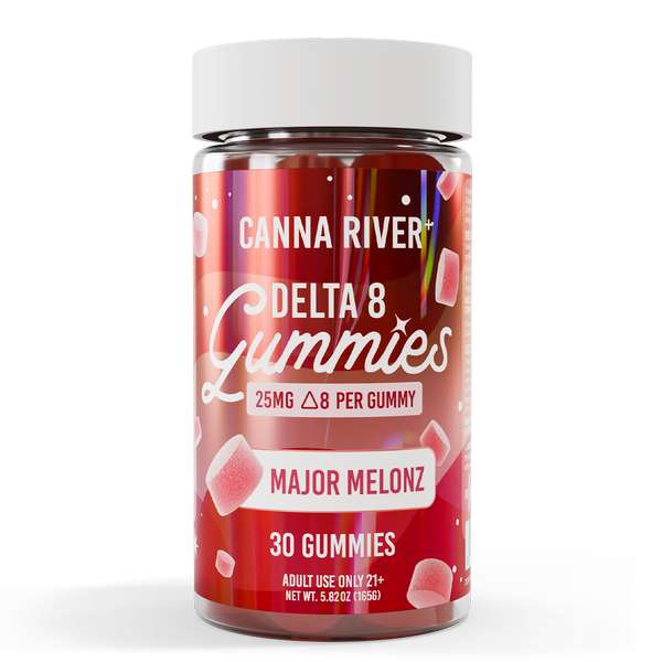 Canna River⁺ Delta 8 Gummies 30 Count - Major Melonz