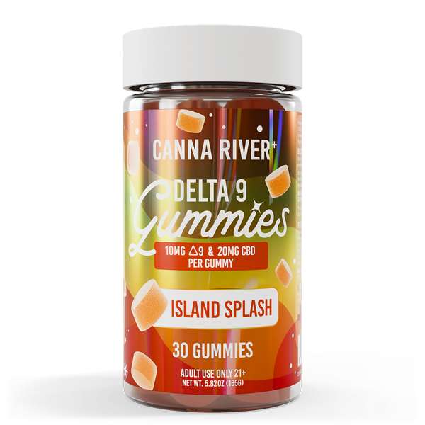 Canna River⁺ Delta 9 Gummies 30 Count - Island Splash