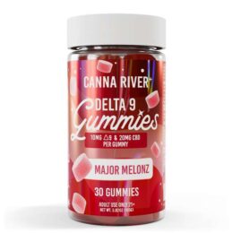 Canna River⁺ Delta 9 Gummies 30 Count