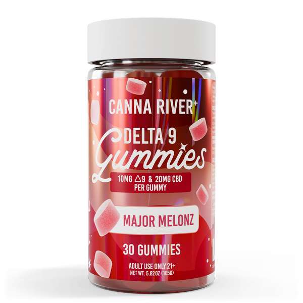 Canna River⁺ Delta 9 Gummies 30 Count - Major Melonz
