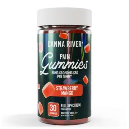 Canna River⁺ Full Spectrum Pain CBD Gummies 30 Count