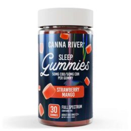 Canna River⁺ Full Spectrum Sleep CBD Gummies 30 Count