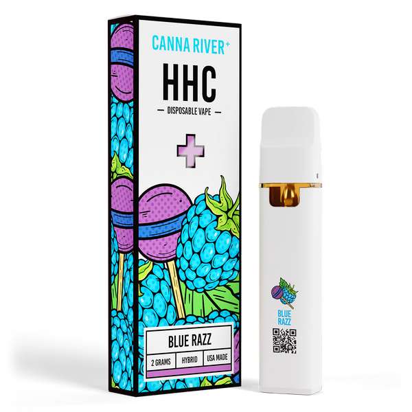 Canna River⁺ HHC Disposable 2 Gram - Blue Razz (Hybrid)