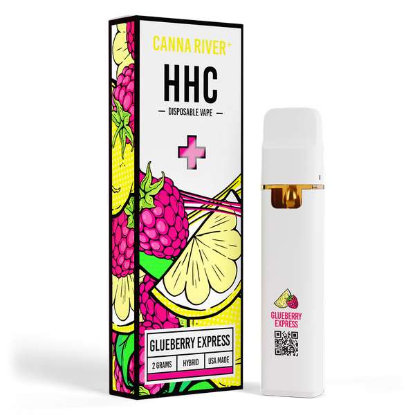 Canna River⁺ HHC Disposable 2 Gram - Glueberry Express (Hybrid)