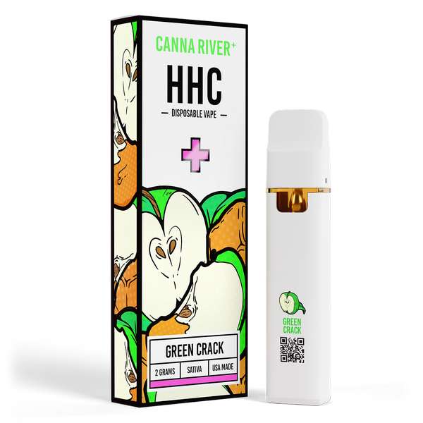 Canna River⁺ HHC Disposable 2 Gram - Green Crack (Sativa)