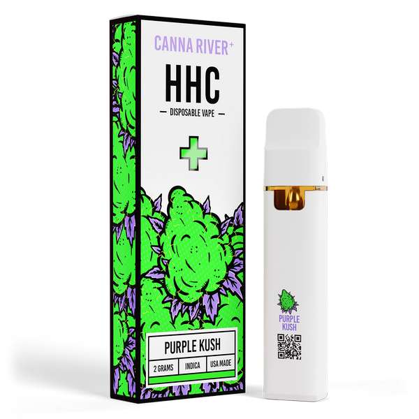 Canna River⁺ HHC Disposable 2 Gram - Purple Kush (Indica)