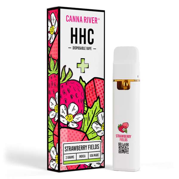 Canna River⁺ HHC Disposable 2 Gram - Strawberry Fields (Indica)