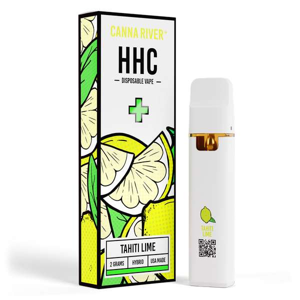 Canna River⁺ HHC Disposable 2 Gram - Tahiti Lime (Hybrid)