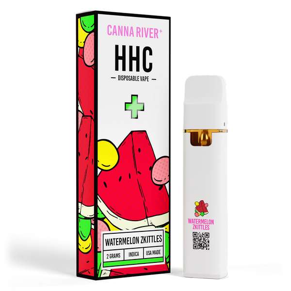 Canna River⁺ HHC Disposable 2 Gram - Watermelon Zkittles (Indica)