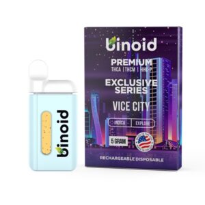 Binoid Exclusive Series THCA Disposable Vapes 5000mg - Vice City (Indica)