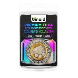 Binoid THC-A Diamonds Live Rosin Wax Dabs 1500mg