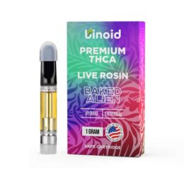 Binoid THC-A Vape Live Rosin Carts 1 Gram - Baked Alien (Hybrid)