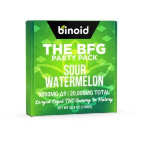 Binoid THE BFG Delta 9 THC Gummy 20,000mg - Sour Watermelon