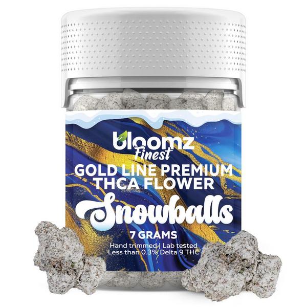 Bloomz Gold Line Exotic THCA Snowballs Flower 7g