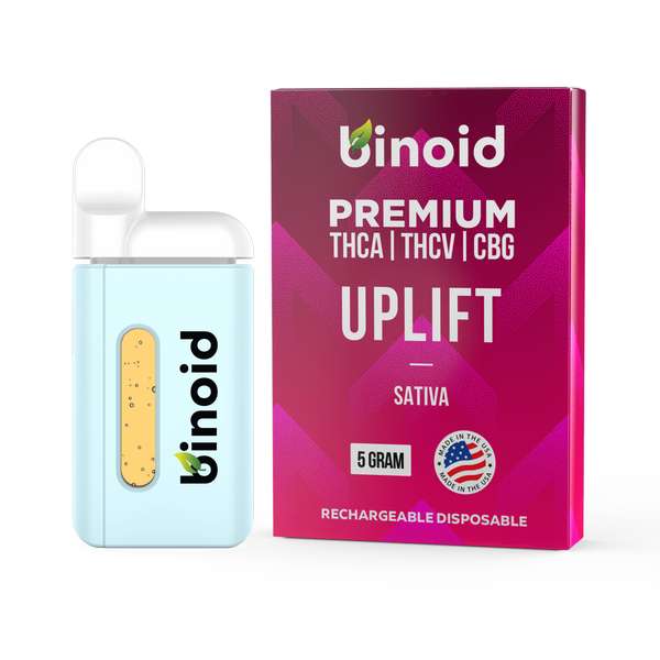 Binoid Premium Series Disposables 5000mg - Uplift (Indica)