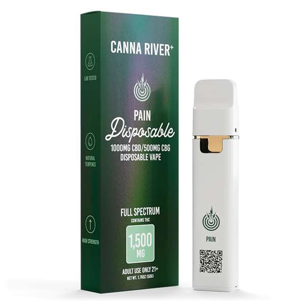 Canna River⁺ CBD Pain Disposable Vape 2g - Full Spectrum